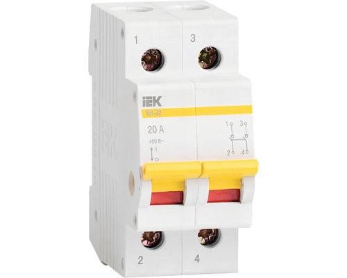 Intreruptor Separator De Sarcina Iek Vn-32 2p 20a 400v