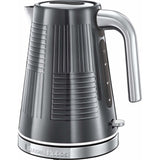 Fierbator Russell Hobbs Geo Steel 25240-70, 2400 W, 1,7 L, Fierbere rapida, Gri