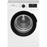 Masina de spalat rufe Beko WUE7726XWST, 7 kg, 1400 rpm, Clasa B, Motor ProSmart Inverter, HomeWhiz Bluetooth, SteamCure, Remote Control, AddXtra, Aquawave, Silent Tech, Alb