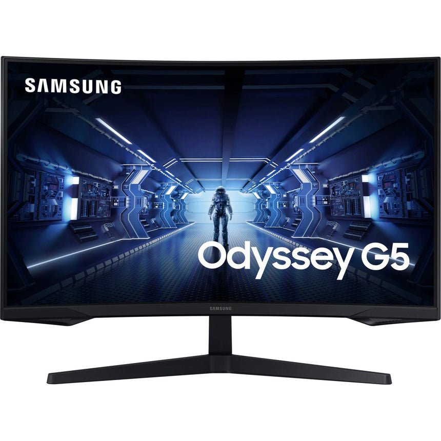 Monitor gaming curbat LED VA Samsung 32", WQHD,1ms, 144Hz, FreeSync, Negru, LC32G55TQWRXEN