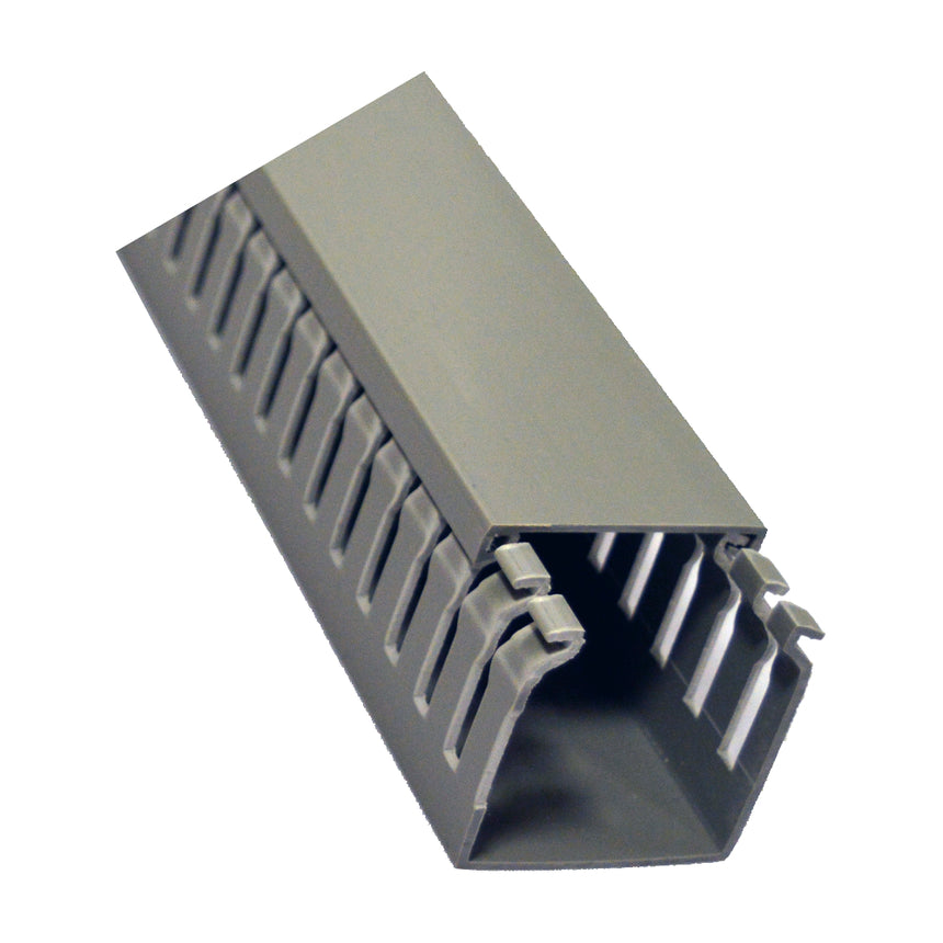 Canal Cablu, Perforat, 80X40MM, 2M/Buc, Kohler Gri