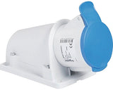 Priza Simpla Cu Impamantare Schneider Pratika 32a, Montaj Aplicat, Pentru Exterior Ip44