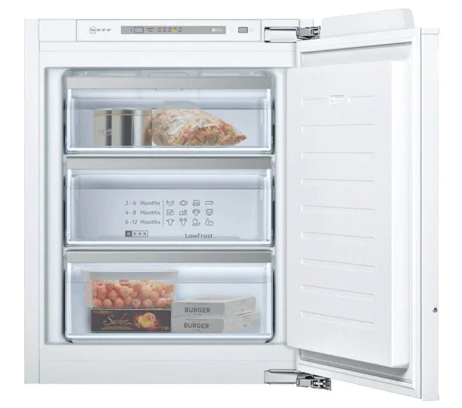 Congelator incorporabil NEFF GI1113FE0, 72 l, H 71.2 cm, Clasa A++, Alb