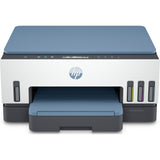 Multifunctional inkjet color CISS HP Smart Tank 725, Inkjet, color, Wireless, Duplex, A4,18.000 pagini alb-negru sau 8.000 pagini color, Dark Surf Blue