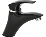Baterie lavoar monocomanda Ferro Metalia 57 cartus ceramic finisaj Ebony negru