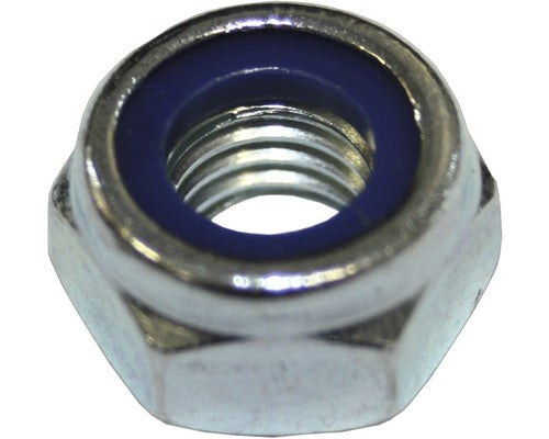 Piulite Hexagonale Cu Autoblocare Dresselhaus M18 Din985 Otel Zincat, 50 Bucati