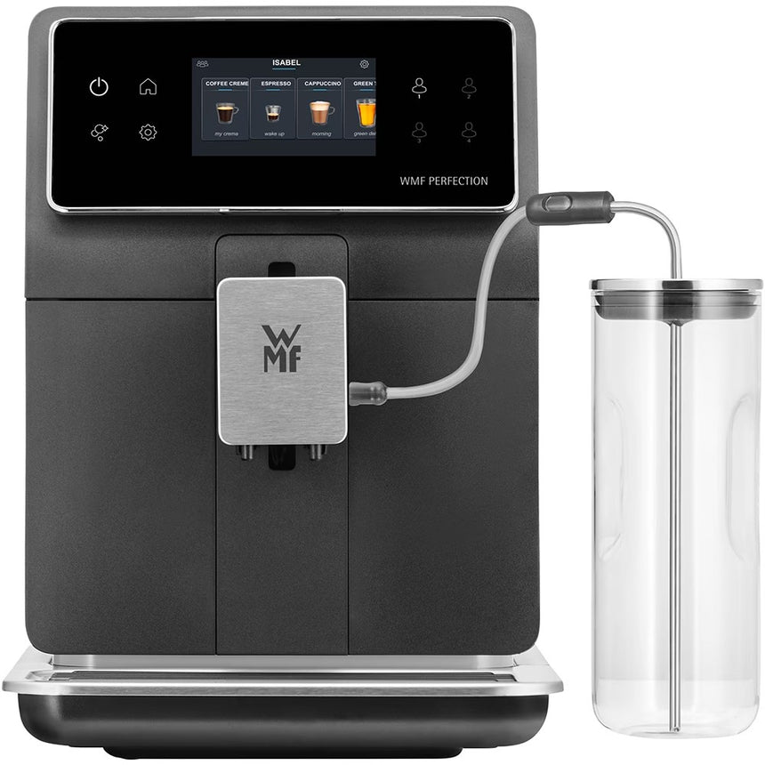 Espressor Automat WMF Perfection 860L CP853D15,2l, 1500W, 15 bar, Argintiu-Gri