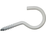 Holsuruburi Cu Carlig Dresselhaus 4, 3x50 Mm Otel Plastifiat Alb, 50 Bucati
