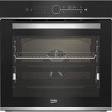 Cuptor incorporabil Beko BBIM13400XCS, Electric, 72 l, Multifunctional, AEROperfect, Autocuratare catalitica, 13 functii de gatire, SoftClose , Raft telescopic, Grill, 3D Cooking, Clasa A+, Negru