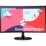 Monitor, Samsung, S24C360EAU, LED, 24", FHD, VA, 60 Hz, 4 ms, Curbat, 250 cd/m2, 3000:1, HDMI, Negru