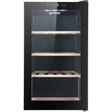 Racitor de Vinuri GORENJE WC508GA1, 30 sticle, 84.4 cm, Clasa G, Negru