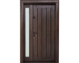 Usa Exterior Metalica Arhitect 425 Nuc Wenge 120x201 cm Dreapta