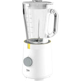 Blender Beko TBN62608W, 600 W, 1.5 L, 2 viteze, Functie zdrobire gheata, Alb