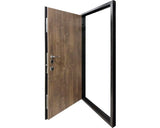 Usa De Intrare Metalica Pentru Interior Ap Braun 86x202 Cm Stanga