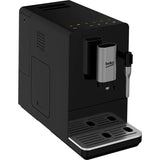 Espressor automat, Beko, 1350W, 19bar, 1.5l, cu spumator de lapte, negru, 18.6x32x41cm