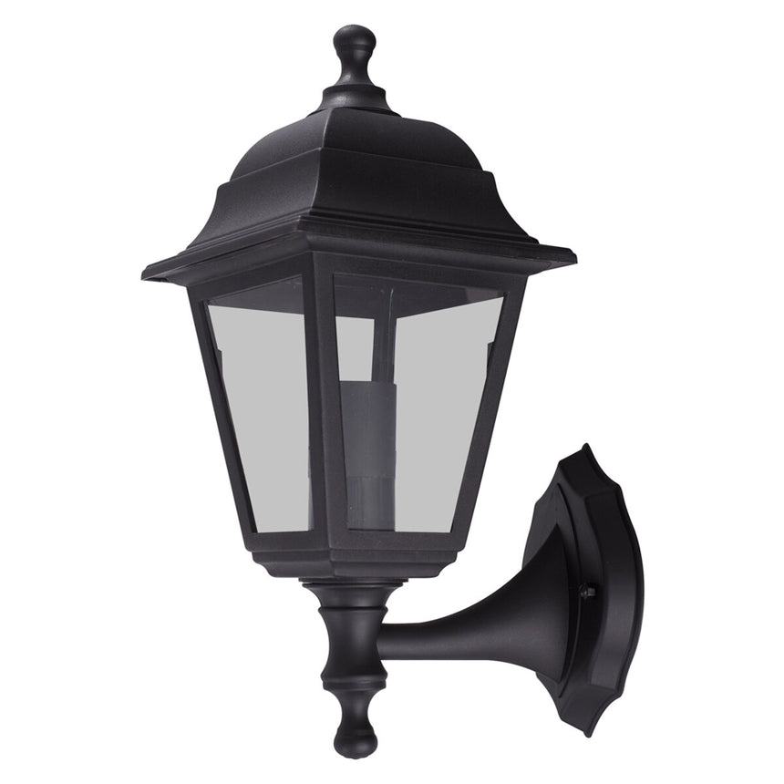 Aplica Gradina Exterior Erste Faust 1x60W Max E27 EL0041682 Culoare Negru