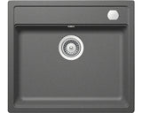 Chiuveta Bucatarie Cu O Cuva Schock Mono N-100 57x51 Cm, Fara Picurator, Cristadur Stone