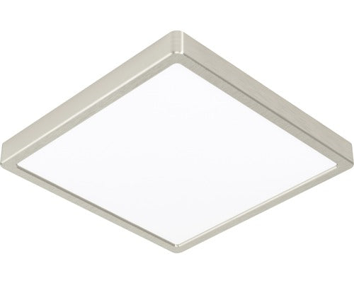 Panou Cu Led Integrat Fueva5 20w 2500 Lumeni 28, 5x28, 5 Cm, Montaj Aplicat, Lumina Neutra, Alb/nichel Mat