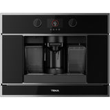 Espressor automat incorporabil Teka CLC835MC, Capsule sau cafea macinata, 5 adaptori pentru capsule, 3 functii, Touch Control TFT 4'', 19 bar, Sertar pentru depozitare, Rezervor apa 1l, Program de decalcifiere, Sistem de iluminare LED. Inox/ negru