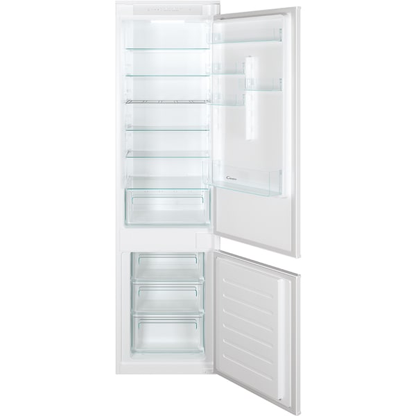 Combina Frigorifica Incorporabila CANDY CBL3519FW, Low Frost, 294 l, H 194 cm, Clasa F, Wi-Fi, Alb