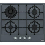 Plita incorporabila FRANKE Maris FHMA 604 3G DC GF CE, Gaz, 4 arzatoare, Grafit