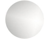 Oglinda Baie Cu Led Cordia Round Line Blacklight Ø80 Cm Rama Alba