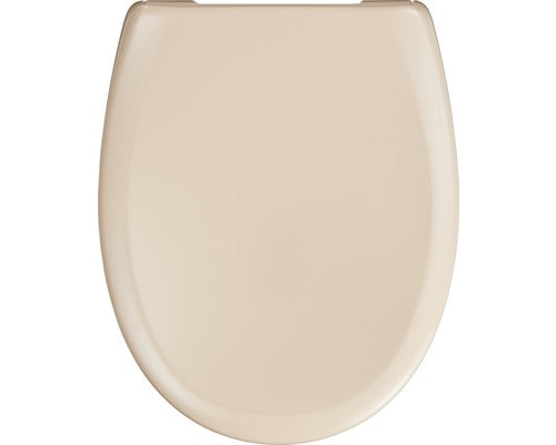 Capac WC FORM & STYLE New Paris duroplast, usor detasabil, inchidere lenta, bej 41,6-46,3x37 cm