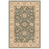 Covor Carpeta sintetic, Colectia Atlas 8330-1-41366, 80x150cm, Verde-Oliv, Model clasic