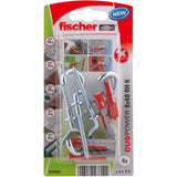 Diblu fischer nylon universal cu carlig DUOPOWER, 8x40 RH K set 4 buc