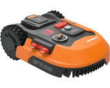 Robot de tuns gazon/iarba WORX Landroid M500 Plus WR165E, 20 V 2.0 Ah, latime taiere 18 cm, inaltime taiere 30 - 60 mm, control prin aplicatie, Wi-Fi, Bluetooth, senzor ploaie, algoritm de taiere cu AI