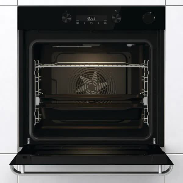 Cuptor Incorporabil GORENJE BSA6737ORAB, Electric, Autocuratare Catalitica, 77 l, Clasa A, Negru