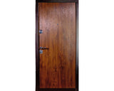Usa De Intrare Metalica Pentru Exterior 1000 Nuc 86x202 Cm Stanga