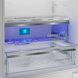 Combina frigorifica incorporabila BEKO BCNE400E40SN, 370 l, No Frost, Raft sticle, HarvestFresh, Display touch control, Clasa E, H 194 cm, Alb