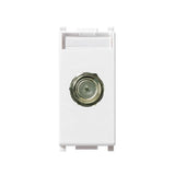 Priza TV tip F VIMAR Neve UP 09318, 1 modul, Alb