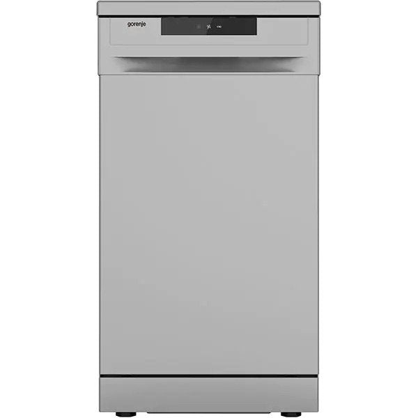 Masina de spalat vase GORENJE GS52040S, 9 seturi, 5 programe, 45 cm, Clasa E, Argintiu