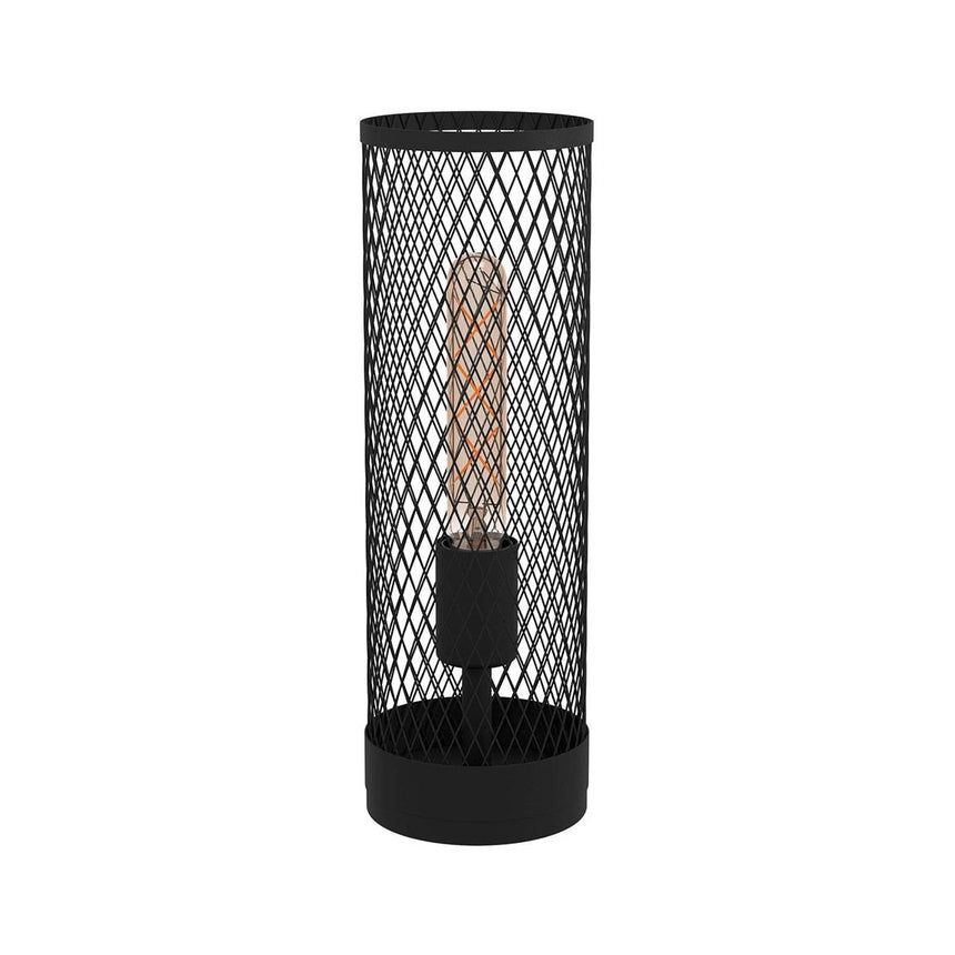 Lampa de masa, Eglo, E27/40W/230V, Negru