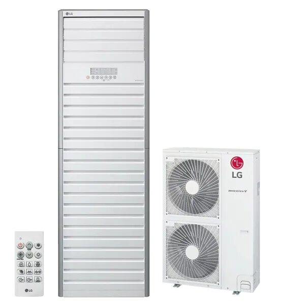 Aer Conditionat Tip Coloana LG UP48-UU49W, 47000 BTU, Argintiu