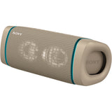 Boxa portabila Sony SRS-XB33C, Extra Bass, Efect de lumini, Rezistenta la apa IP67, Bluetooth 5.0, NFC, Autonomie 24 ore, Microfon, USB Type-C, Bej