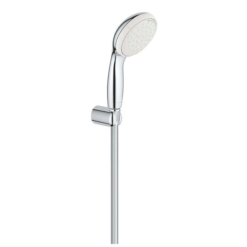 Set para de dus Grohe Tempesta 100 27799001, 100 mm, 2 functii, suport, furtun 1.25 m, Crom