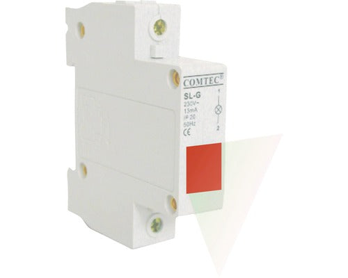 Lampa Semnalizare Tensiune Monofazica Comtec Pentru Tablouri Electrice, Lumina Rosie