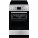 Aragaz AEG CIB56481BM, Inductie, 4 zone de gatit, Cuptor electric multufuntional, Booster, SteamBake, AirFry, Grill electric, Clasa A, 60 cm, Inox antiamprenta