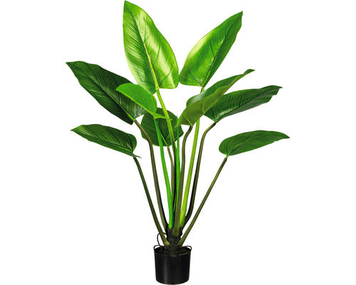 Planta Artificiala Philodendron In Ghiveci H 110 Cm Verde