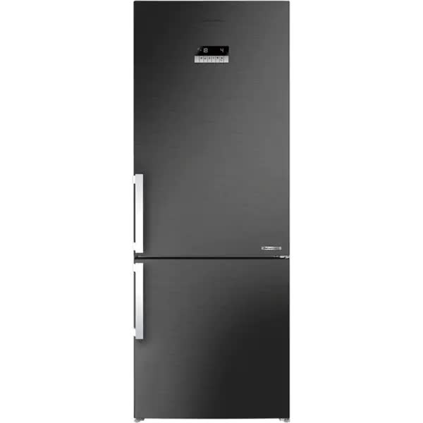 Combina Frigorifica GRUNDIG GKN 27960 FHXRN, No Frost, Duo Cooling, 514 l, H 192 cm, Clasa D, Dark Inox