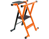 Capra Pliabila & Scara Multifunctionala Mondelin Multi 4-in-1, Aluminiu