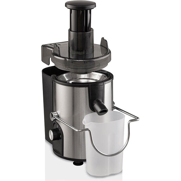 Storcator fructe si legume GORENJE JC400E, 0.6l, 150W, Viteza Variabila, Negru-Argintiu