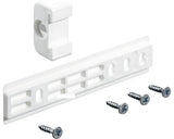 Sina Balama Pentru Mobila Cu Frigider Incastrat Hettich 38, 5x108 Mm, Plastic Alb