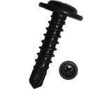 Holsuruburi Autoforante Cu Cap Semibombat Cruce Dresselhaus 4, 2x13 Mm Din7504 Otel Zincat Negru, 100 Bucati