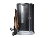 Cabina de dus asimetrica Radaway Premium Plus E 1900, 90x80x190 cm, sticla securizata transparenta, profil crom