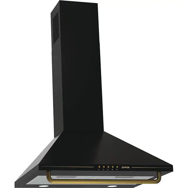 Hota decorativa, Gorenje, 60cm, max 650m3/h, neagra