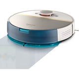 Aspirator Robot PHILIPS Seria 7000 Aqua HomeRun XU7000/02, 0.3l, 14.4V, Autonomie Maxima 180 minute, Wi-Fi, Functie Mop, Alb-Auriu